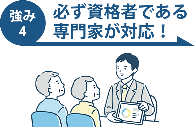 資格者である専門家